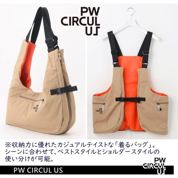 【PREMIUM SALE】【春のゴルフ応援企画】【PW CIRCULUS・ピーダブリュサーキュラス】着用可能BAG 2WAYウェアラブルバッグ ≪≪BO7IGM-0341≫≫【B-38】の画像