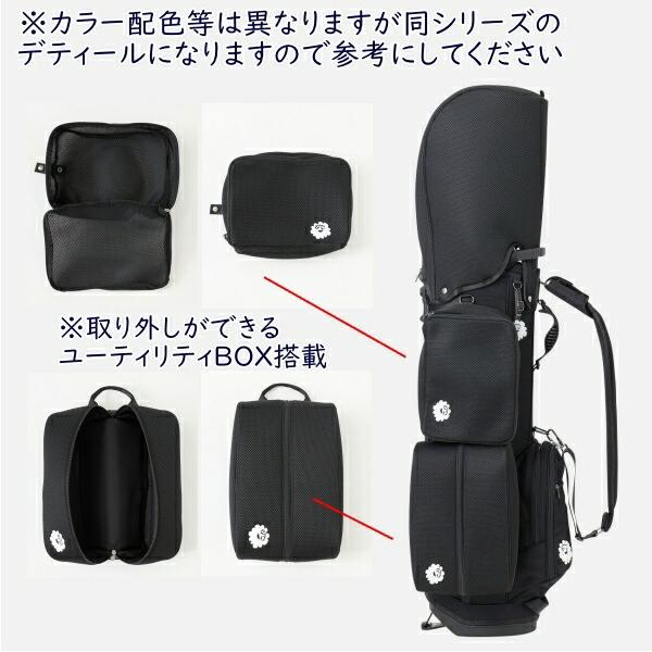 PW CIRCULUS キャディバッグ 8.5型 スタンド式 ブラック PW CIRCULUS キャディバッグ 8.5型 スタンド式 ブラック