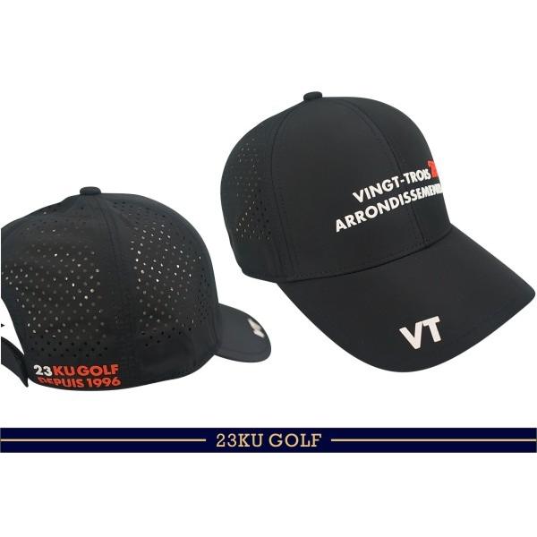 【New】23区GOLF・メンズ 軽量パンチングキャップ◆CAP 【HT1PCM-0401】｜golfwaveonline｜03