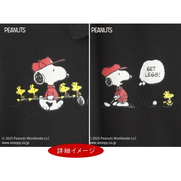 【PREMIUM SALE 30%OFF】【春のゴルフ応援企画】23区GOLFレディースSNOOPYスヌーピー『PEANUTS』コラボプリント半袖シャツ【KHVLGM-0008】【23GW-SNOOPY】の画像