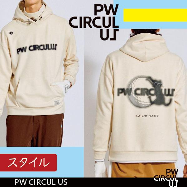 【PW CIRCULUS】【手洗い洗濯可】メンズ キャットグラフィック デタッチャブルフーディ◆パーカー/トレーナー【TOPNGW-0411】【A-39】【1219】の画像