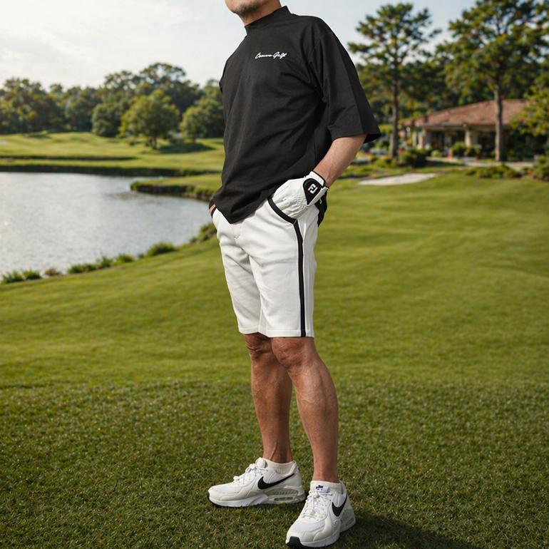 COMONGOLF（コモンゴルフ） ゴルフウェア メンズ 半袖 春夏 モック