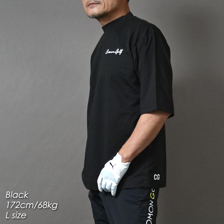 COMONGOLF ゴルフウェア メンズ 半袖 春夏 モックネック シャツ COMONGOLF ゴルフウェア メンズ 半袖 春夏 モックネック シャツ