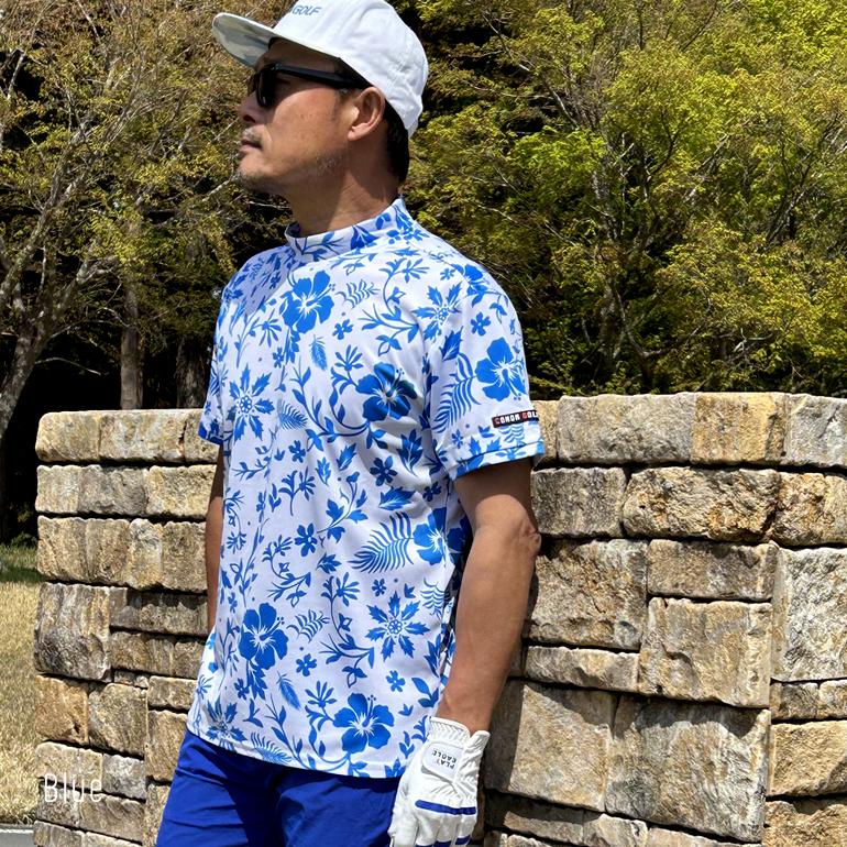COMONGOLF（コモンゴルフ） ゴルフウェア メンズ 半袖 夏 モックネック