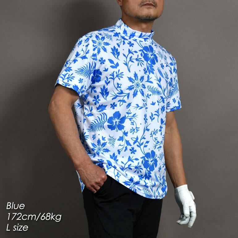 COMONGOLF（コモンゴルフ） ゴルフウェア メンズ 半袖 夏 モックネック