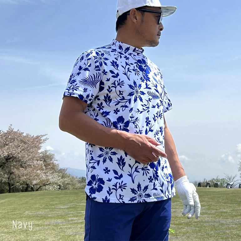 COMONGOLF（コモンゴルフ） ゴルフウェア メンズ 半袖 夏 モックネック