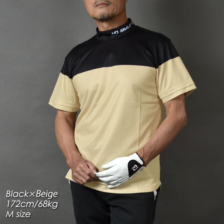 COMONGOLF（コモンゴルフ） ゴルフウェア 半袖 春夏 モックネック