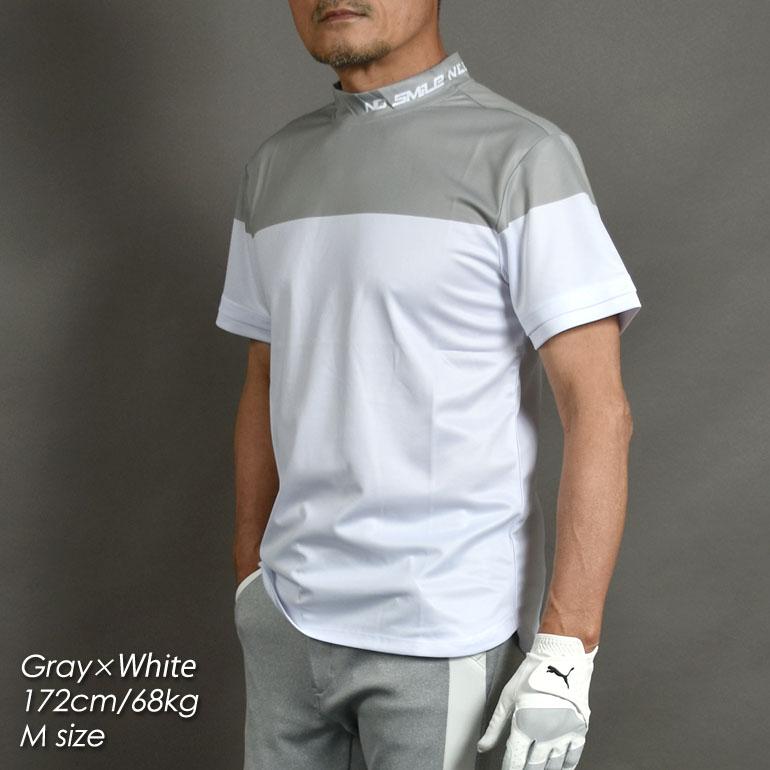 COMONGOLF（コモンゴルフ） ゴルフウェア 半袖 春夏 モックネック