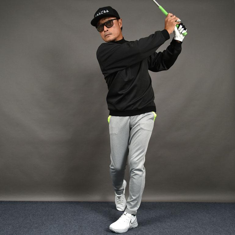ゴルフウェア　メンズ　未着用　Lサイズ COMONGOLF（コモンゴルフ） ゴルフウェア 上下セット 秋冬 メンズ