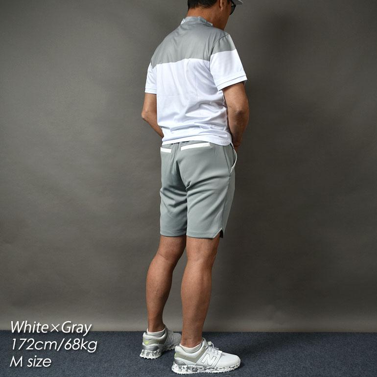 COMONGOLF（コモンゴルフ） セット ゴルフウェア 半袖 夏 モックネック