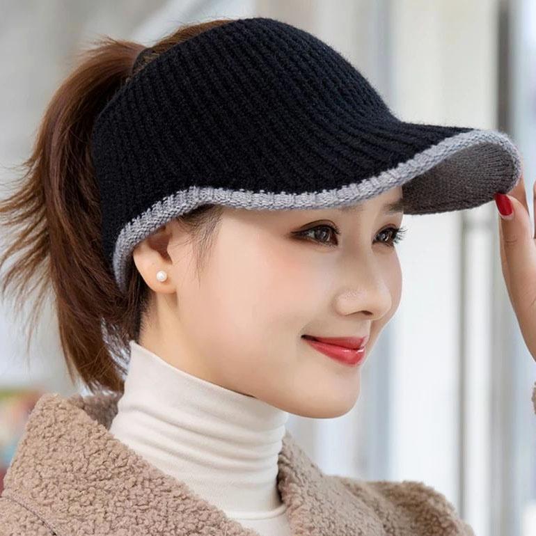 ゴルフ 帽子 ニット サンバイザー キャップ レディース ゴルフ 帽子 ニット サンバイザー キャップ レディース