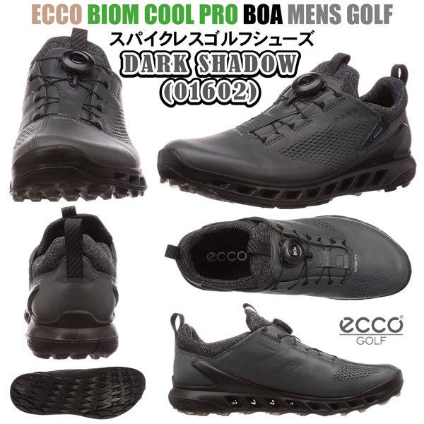 【１サイズのみの特価】ECCO エコー BIOM COOL PRO BOA バイオム クール プロ ボア メンズ スパイクレス ゴルフシューズ 102114 日本正規品｜golfworld｜04