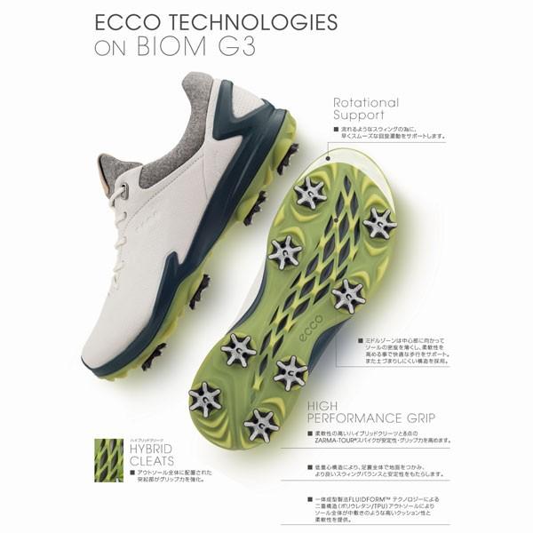 ECCO エコー M BIOM バイオム G3 Mens Golf GTX ソフトスパイクゴルフ 