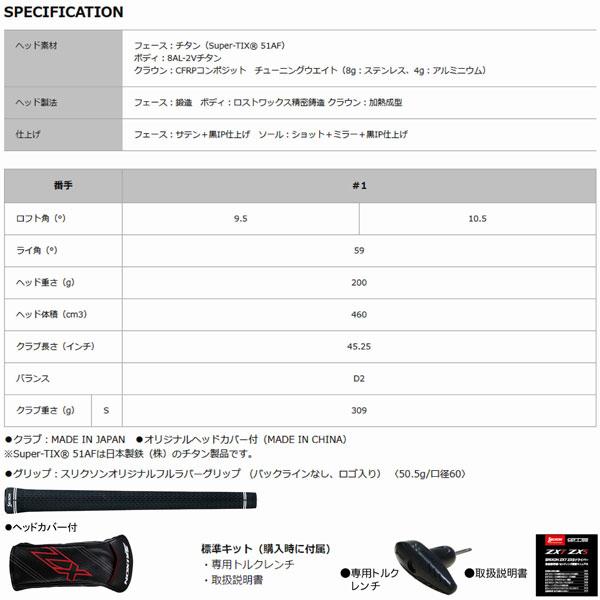 ZX(スリクソン) ダンロップ SRIXON スリクソン ZX7 ドライバー ZX(スリクソン) ダンロップ SRIXON スリクソン ZX7 ドライバー