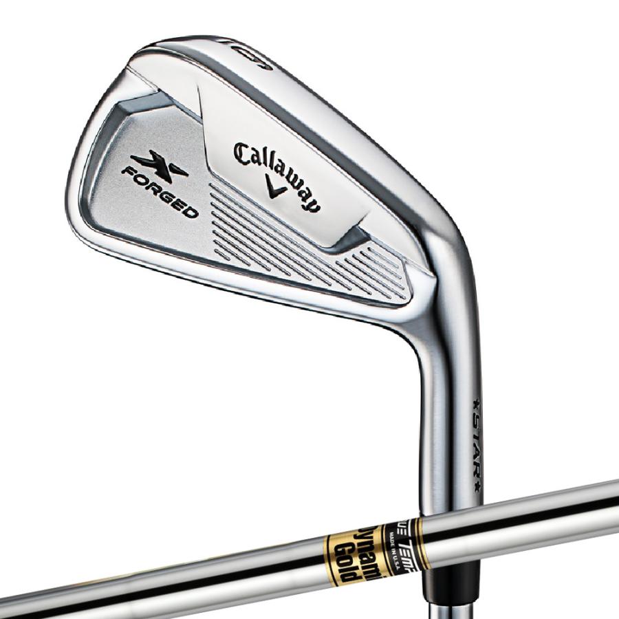 オーダーカスタム 22モデル キャロウェイ X FORGED STARアイアンダイナミックゴールド DG トゥルーテンパー
