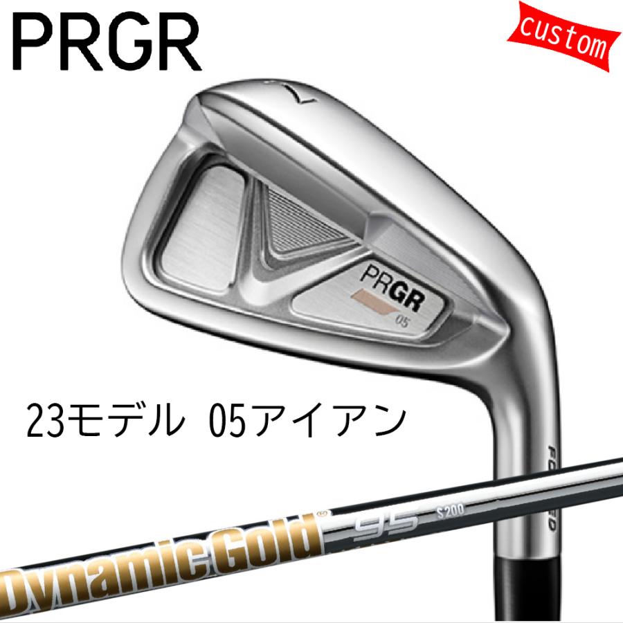 カスタム 23モデル プロギア 05 アイアン ダイナミックゴールド 105 トゥルーテンパー 特注 PRGR オーダーカスタム品