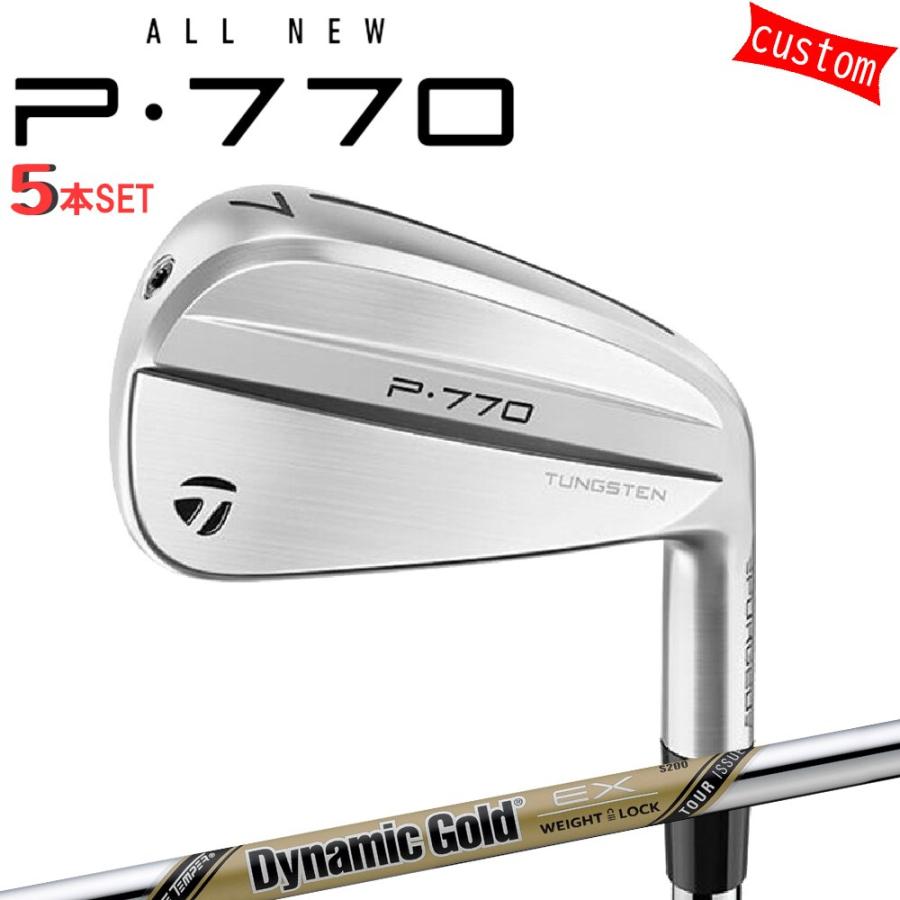 TaylorMade - ゴルフ野球クラブ カスタム  仕立て屋御手伝いさん P770 2024 アイアン仕掛ける 5本組 右用 ダイナミックゴールドEX ツアーイシュー  特注 日本置き目品 ゴルフ-スポーツ