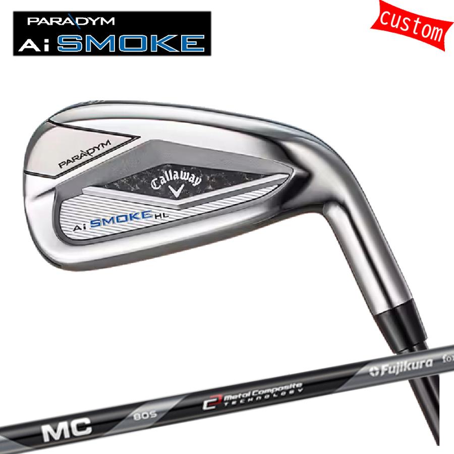 カスタム キャロウェイ PARADYM Ai SMOKE HL アイアンセット 7本組 MC 70-80 for Callaway 特注 Callaway 24モデル パラダイム Ai スモーク