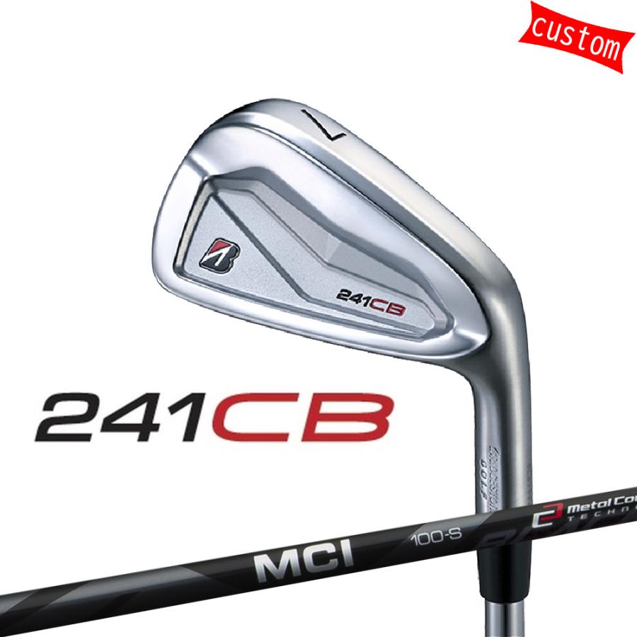 カスタム ブリヂストン 245MAX アイアン  MCI ブラック アイアン用フジクラシャフト 特注 BS 24モデル アイアン