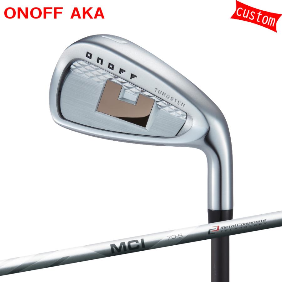 カスタム 24モデル ONOFF AKA アイアン 8本組 MCI シルバー80 アイアン 