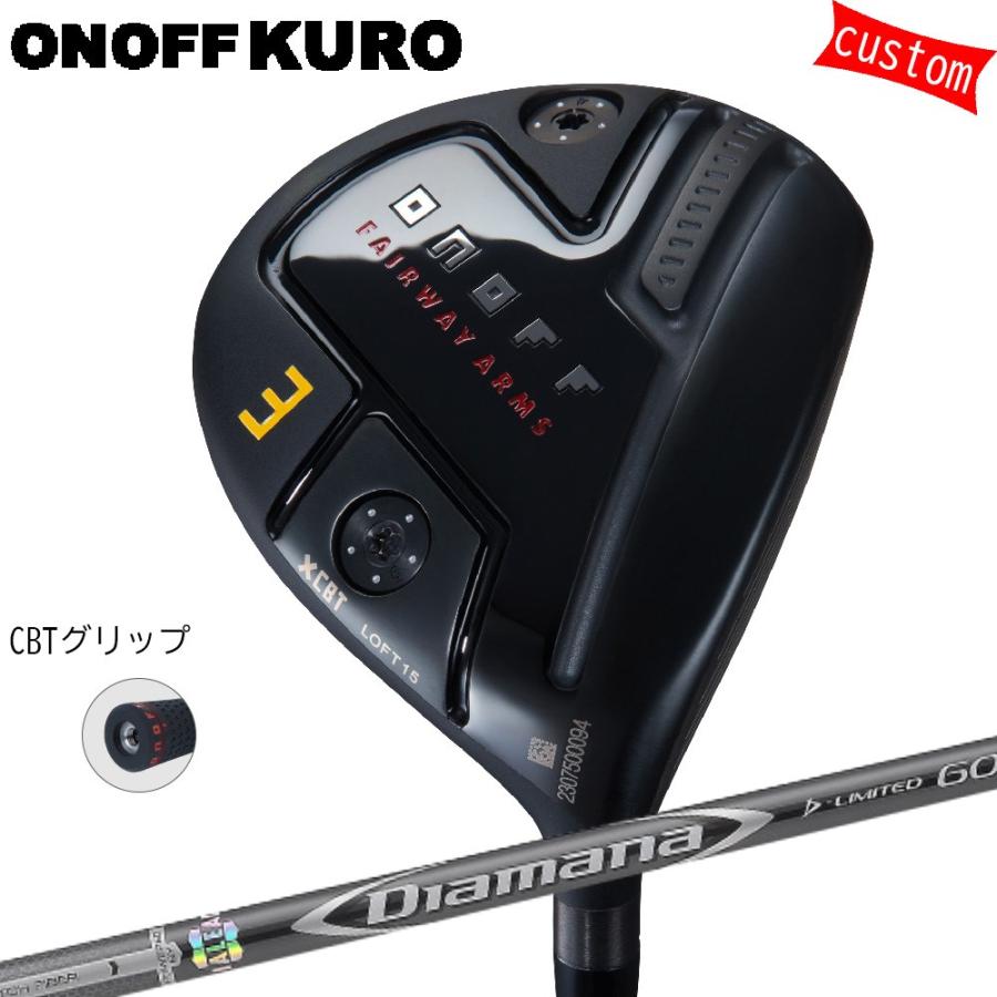 カスタム 24モデル ONOFF KURO フェアウェイアームズ Diamana