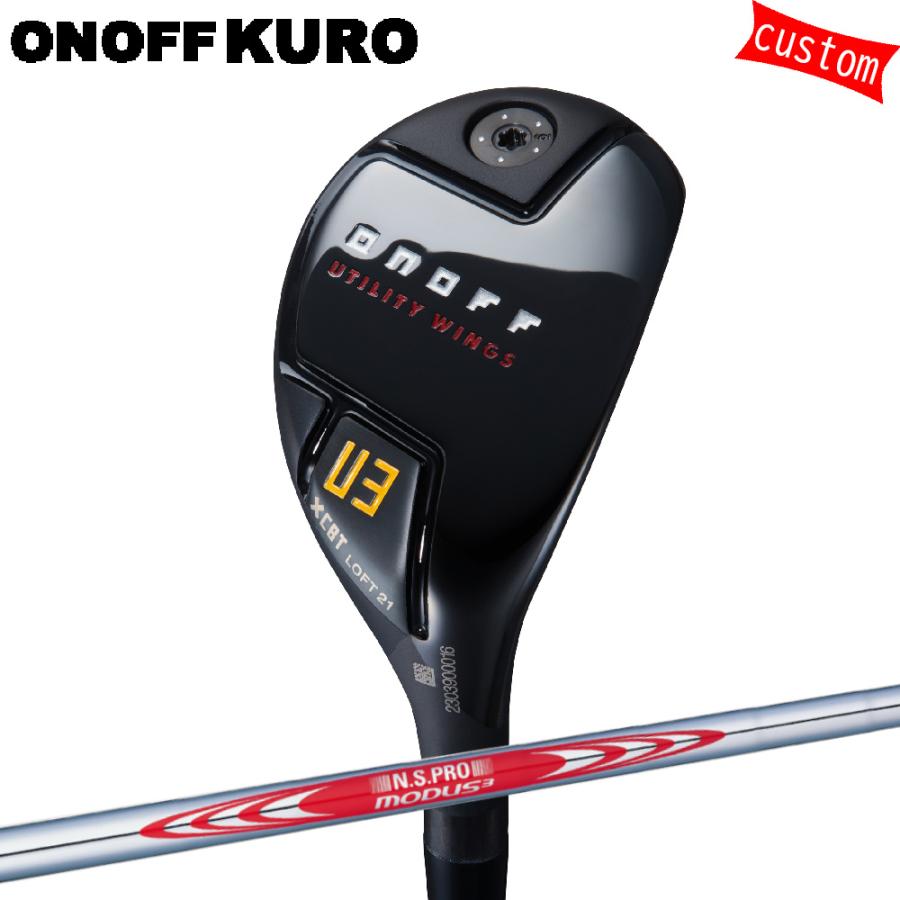 ONOFF KURO ユーティリティ 3U 5Uセット ONOFF KURO 3番ユーティリティクラブ 【公式通販】