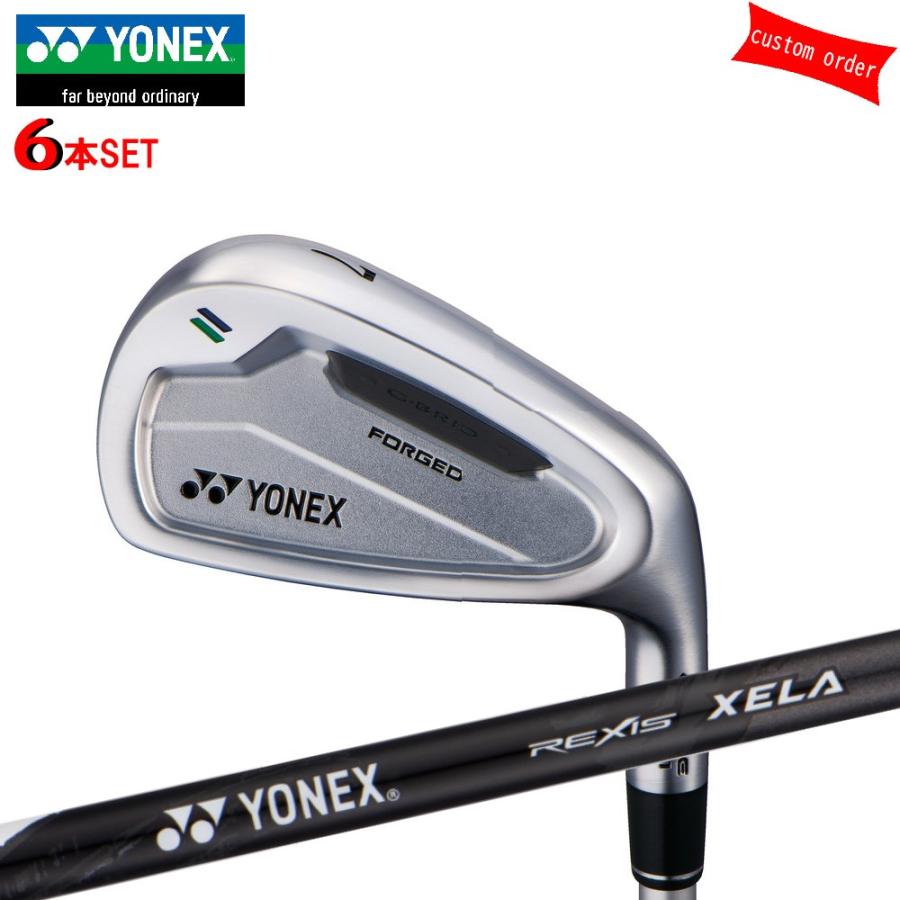 カスタム 24モデル ヨネックス EZONE CB901 アイアンセット YONEX GOLF シャフト NEW レクシス キセラ ダークグレー REXIS XELA 受注生産 カスタムオーダー