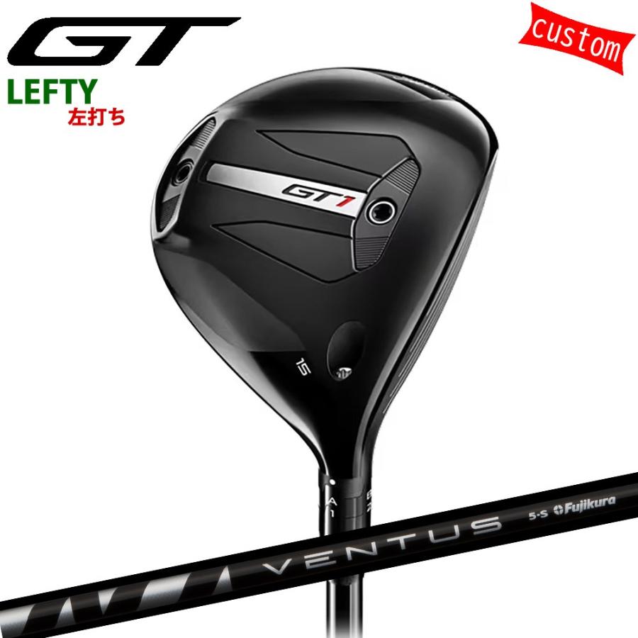 左用 ゴルフクラブ タイトリスト TITLEIST GT1 フェアウェイメタル VENTUS BLACK カスタム 特注 25モデル GTシリーズ