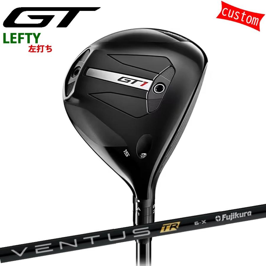 左用 ゴルフクラブ タイトリスト TITLEIST GT1 フェアウェイメタル VENTUS TR BLACK カスタム 特注 25モデル GTシリーズ