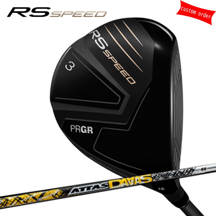 PRGR - ゴルフ野球クラブ カスタム 労働者階級歯車 RS SPEEDフェアウェイウッド  ATTAS DAAAS 十二 アッタス  25模範例 クラブ（メンズ）-フェアウェイウッド-スポーツ