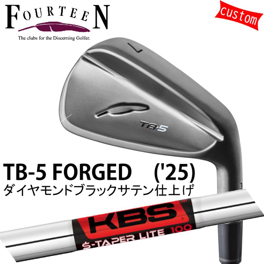 TB-5 FORGED ( 2025 ) アイアン KBS S-TAPERスチールシャフト 5