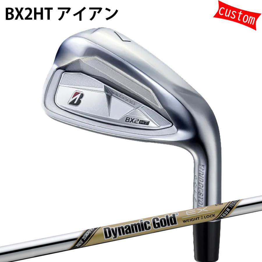 カスタム ブリヂストン BX2HT アイアン ダイナミックゴールドツアーイシュー EX  特注 BS 25モデル アイアン