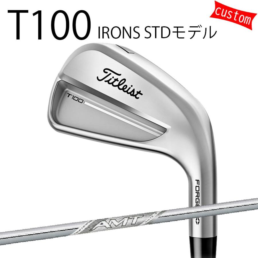 Titleist - カスタム タイトリスト TITLEIST T100アイアン STD模範例 25模範例AMT_白いこと 25年模範例 日本置き目品 タイトリスト アイアン T続きもの スポーツ-ゴルフ