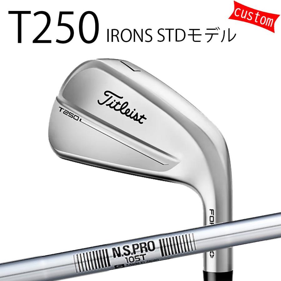 Titleist - カスタム タイトリスト TITLEIST T250アイアン STD模範例  N.S.PRO 105T 25年模範例 日本置き目品 タイトリスト アイアン T続きもの ゴルフ-クラブ（メンズ）-スポーツ