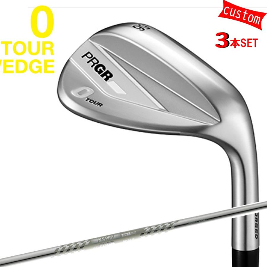 PRGR - 2本組 ゴルフ野球クラブ  労働者階級歯車 26ひな型 0 TOUR WEDGE カスタム SPEC STEEL3 矢がら 特注 ゼロツアーウェッジ