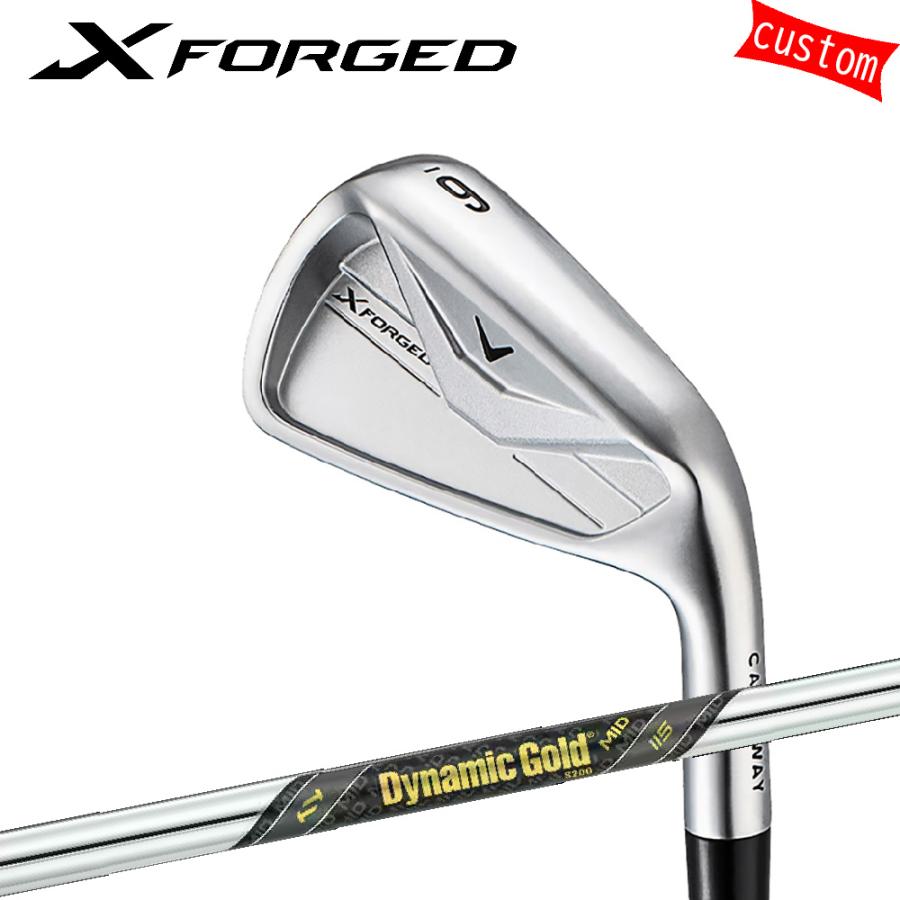 カスタム キャロウェイ 26モデル X-FORGED アイアン ダイナミックゴールドMID 115 特注 Callaway 26モデル エックスフォージド アイアン