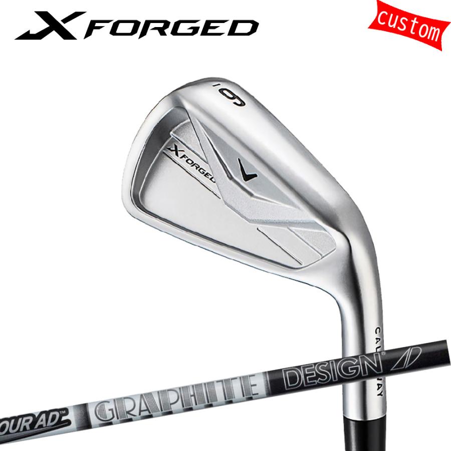 カスタム キャロウェイ 26モデル X-FORGED アイアン TOUR AD AD-65シリーズ 特注 Callaway 26モデル エックスフォージド アイアン