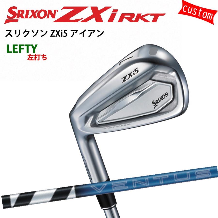 SRIXON 左利き ゴルフクラブ スリクソン Zxi5 アイアン VENTUS TR Zxi