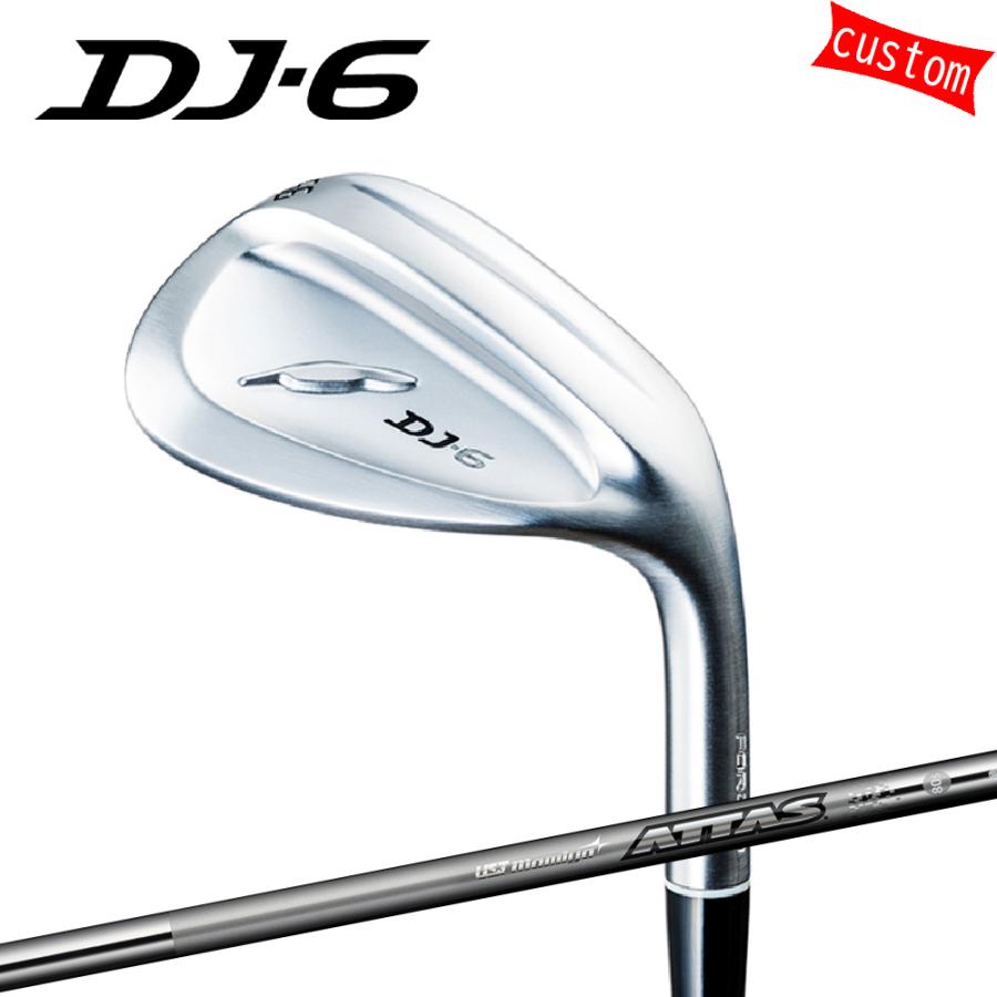 ゴルフクラブ カスタム フォーティーン ウェッジ ニッケルクロムメッキ DJ-6　FOURTEEN GOLF ATTAS アイアン115 USTマミヤ シャフトラボ｜golfya72