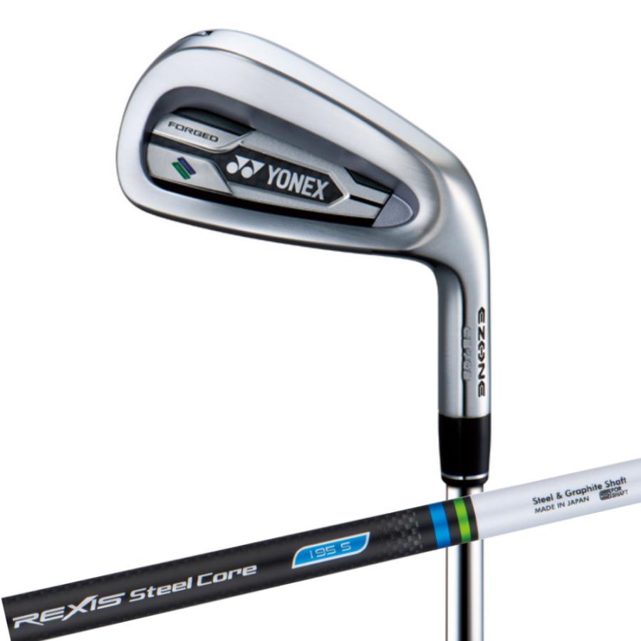 カスタム ヨネックス EZONE CB 702 Forged Iron イーゾーン フォージドアイアン シャフト REXIS Steel Core New レクシス スチールコア ホワイト/ブラック
