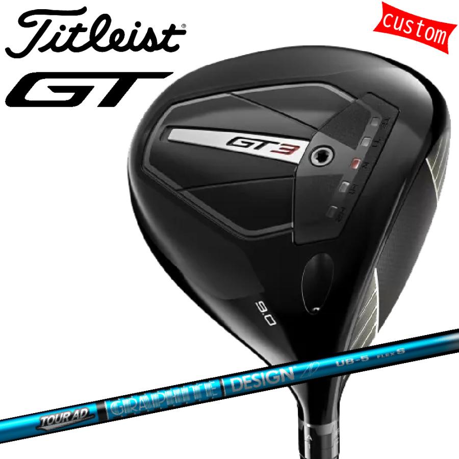 Titleist - ゴルフ野球クラブ タイトリスト TITLEIST GT3 １番ウッド TOUR AD UBカスタム 特注 24模範例 GT続きもの ドライバー-ゴルフ
