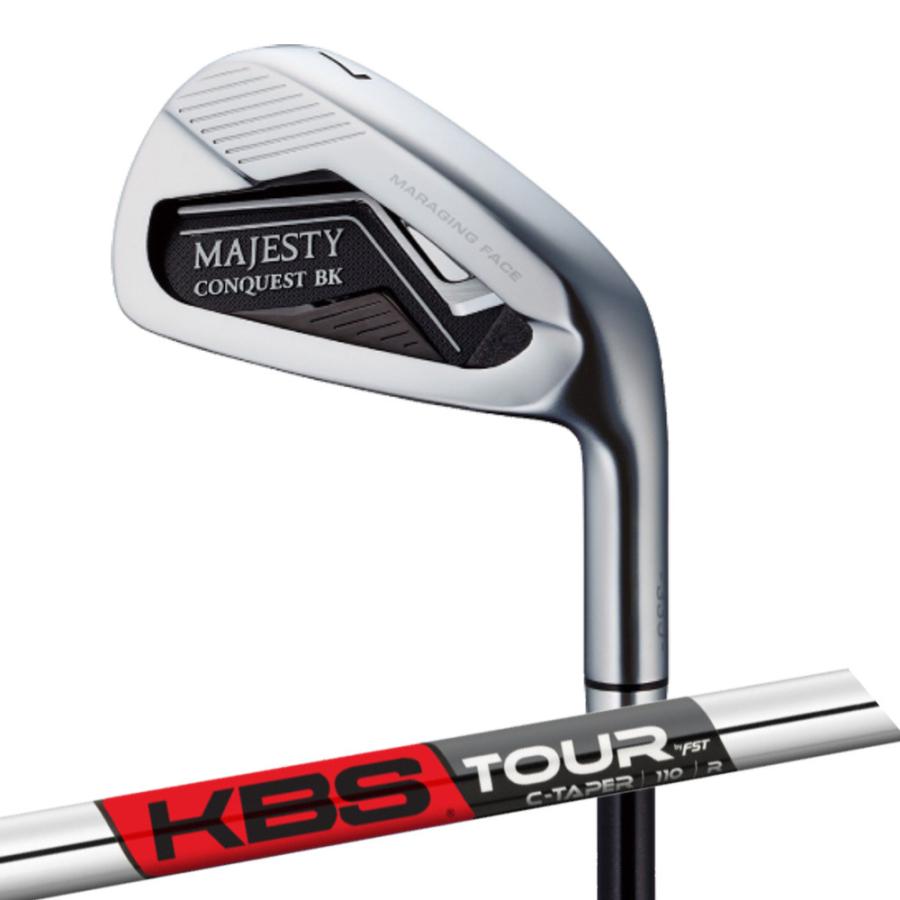 カスタム マジェスティ コンクエストBK　マレージングアイアン 6本組（5I-9I，PW） マルマン MAJESTY CONQUEST KBS TOUR C　TAPER KBS ツアー C テーパー(84942円)
