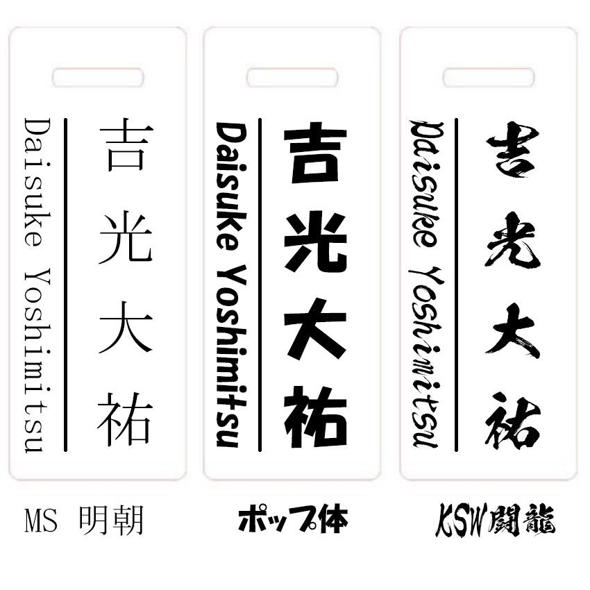 送料無料 刻印無料 ネームプレート ゴルフ 名入れ ローマ字対応 英数