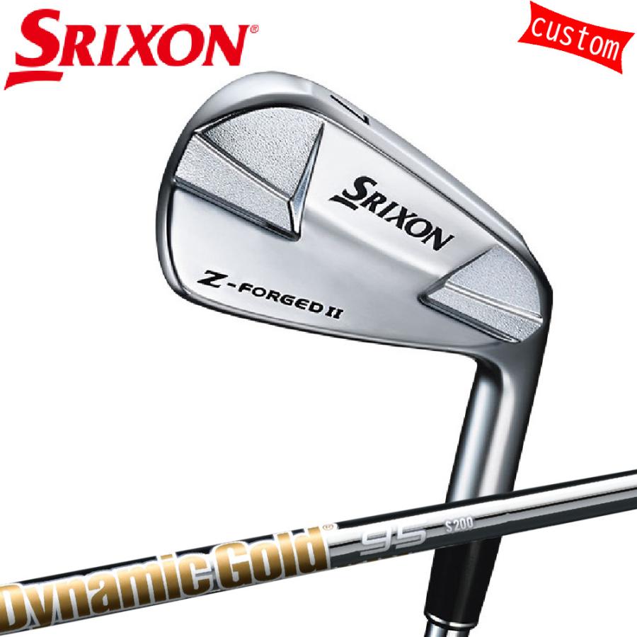 ゴルフクラブ カスタム ダンロップ スリクソン Z-FORGED II アイアンセット ダイナミックゴールド　105 特注 DUNLOP　SRIXON　ゼットフォージド２｜golfya72