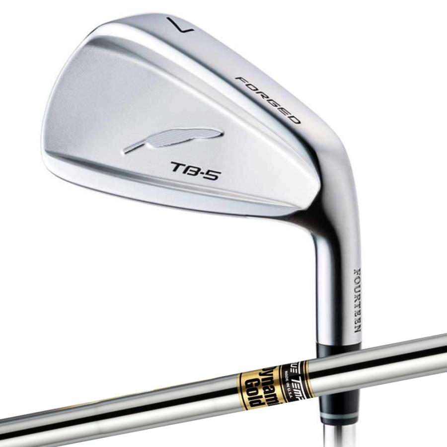 23モデル　カスタム フォーティーンアイアンセット TB-5 FORGED FOURTEEN GOLF ダイナミックゴールド