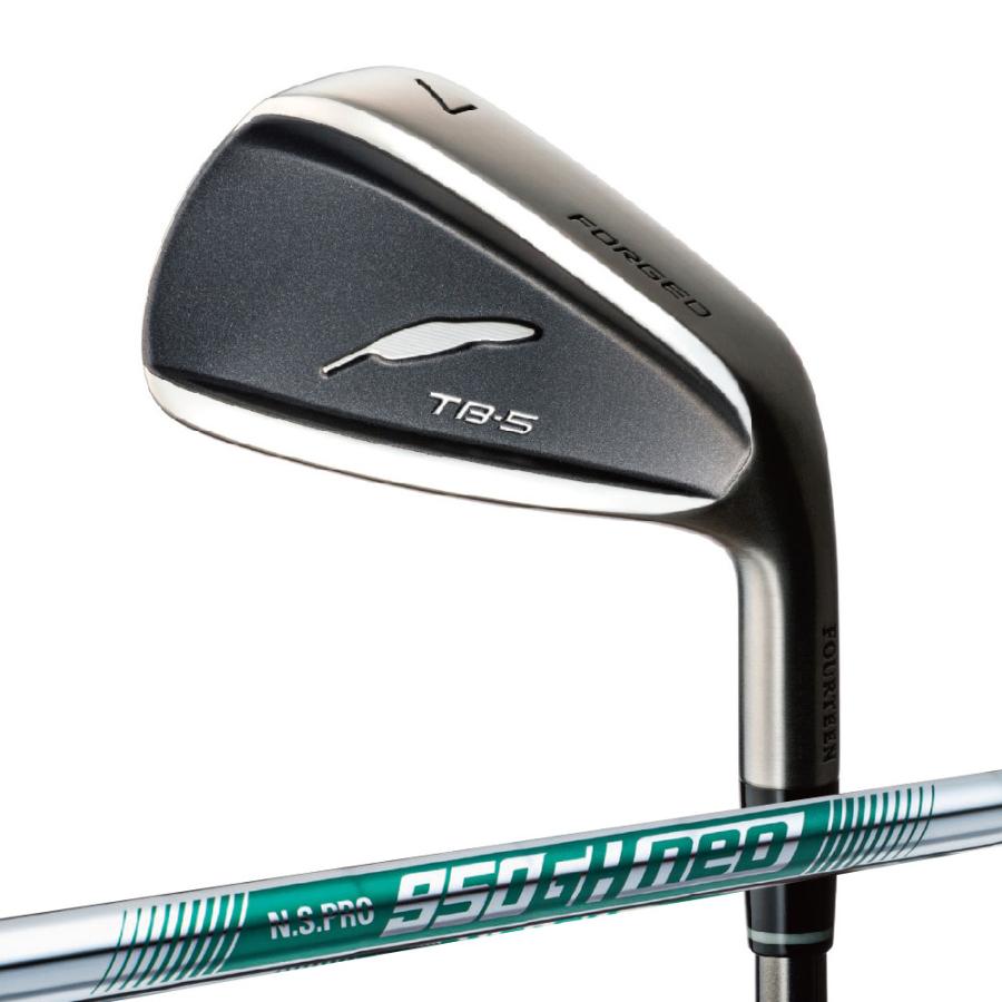 ゴルフクラブ カスタム フォーティーンアイアン TB-5 FORGED BLACK 