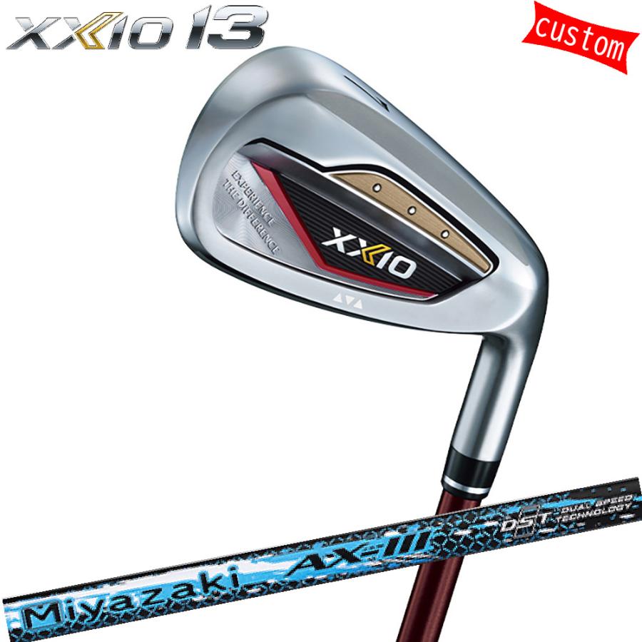 カスタム ゼクシオ13 レッド アイアンセットMiyazaki AX-3 特注 XXIO13 24モデル ダンロップ