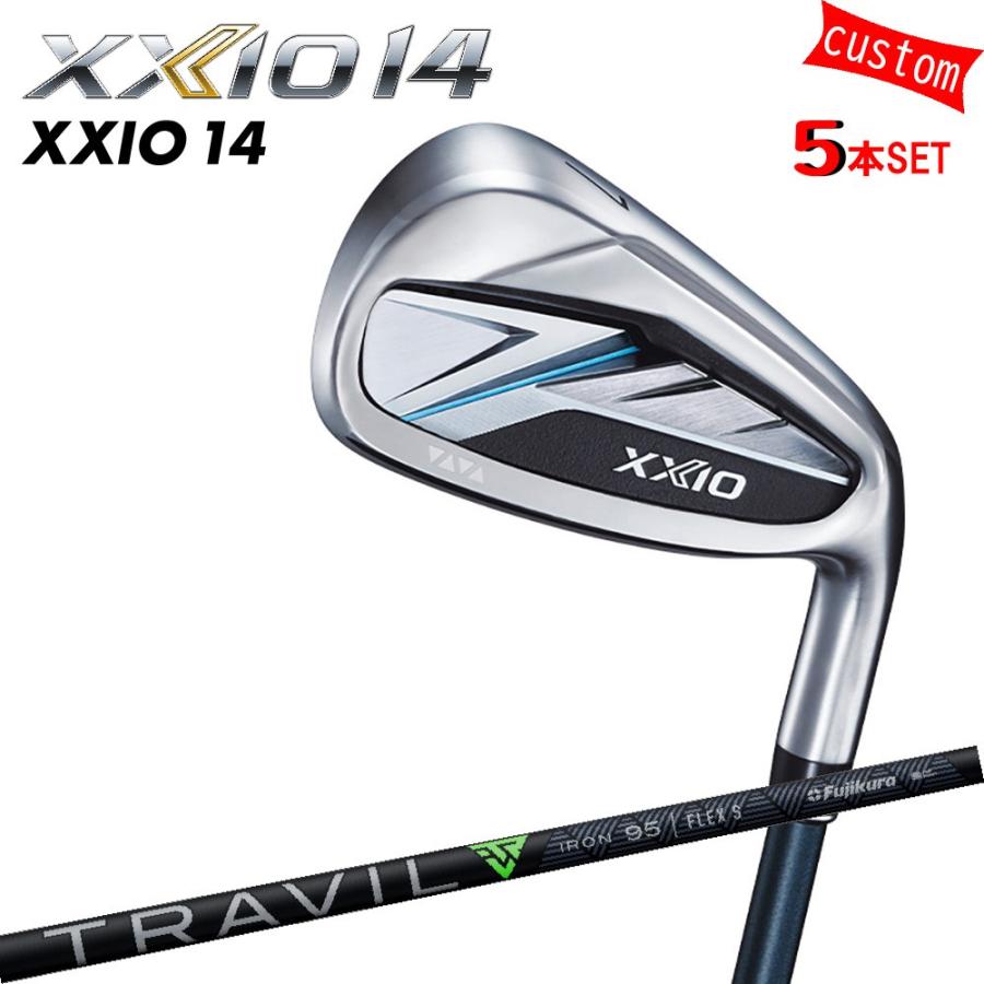 ゴルフクラブ XXIO14 アイアンセット TRAVIL　IRON 特注 ゼクシオ 26モデル ダンロップ カスタム