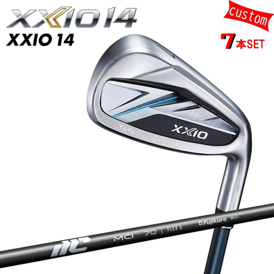 ゴルフクラブ XXIO14 アイアンセット 25モデル MCI 特注 ゼクシオ 26モデル ダンロップ カスタム