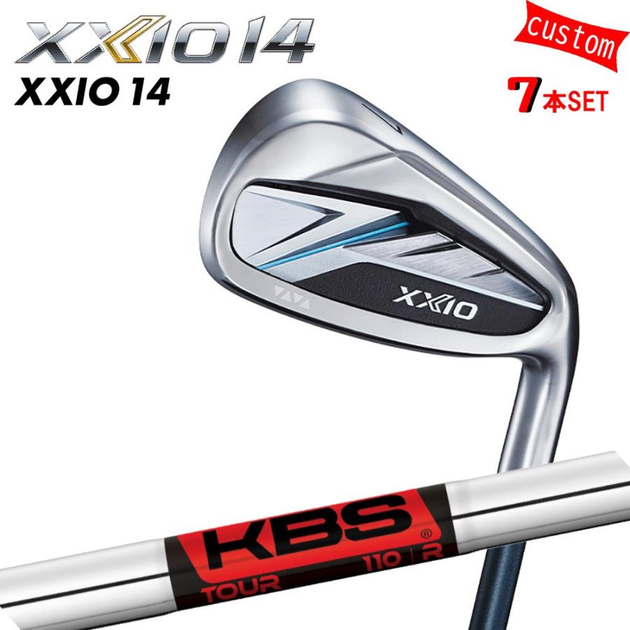 ゴルフクラブ XXIO14 アイアンセット KBS TOUR スチール 特注 ゼクシオ 26モデル ダンロップ カスタム